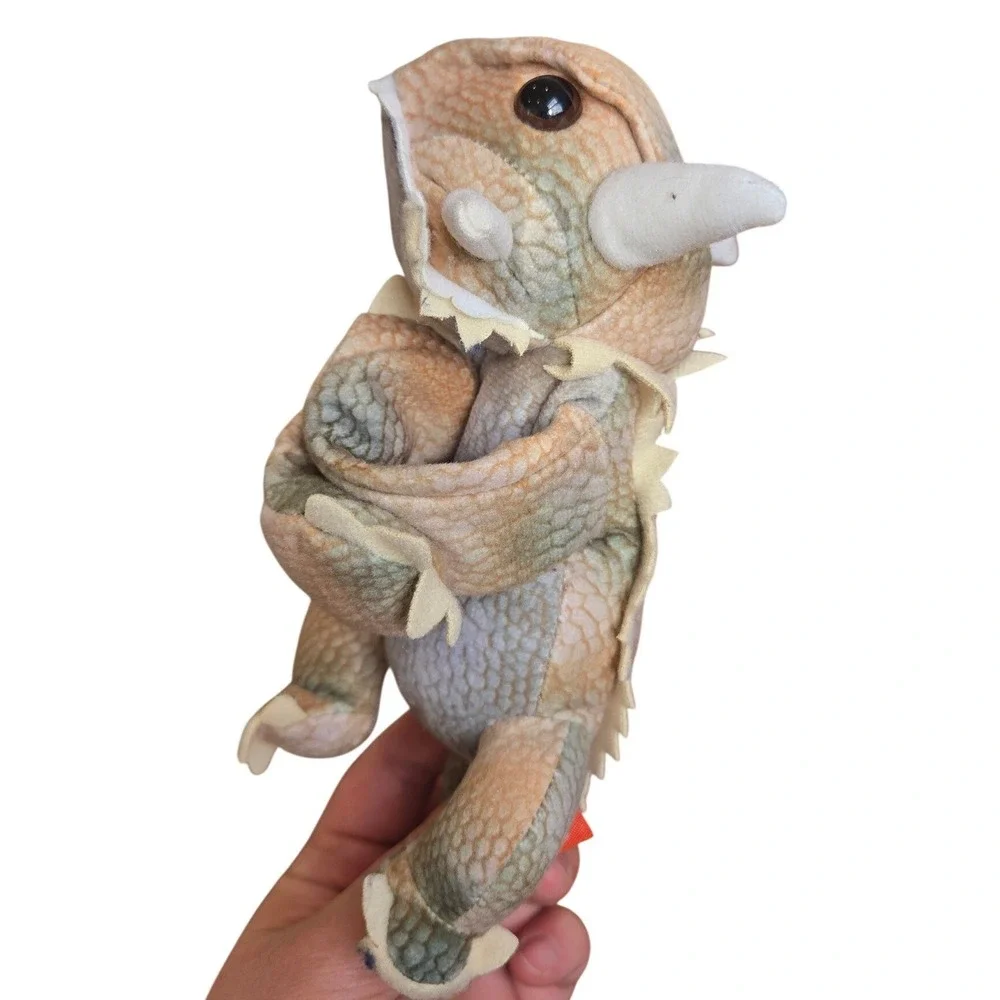 Wild Republic Horned Lizard Plush Wrist Hugger Slap Bracelet 9